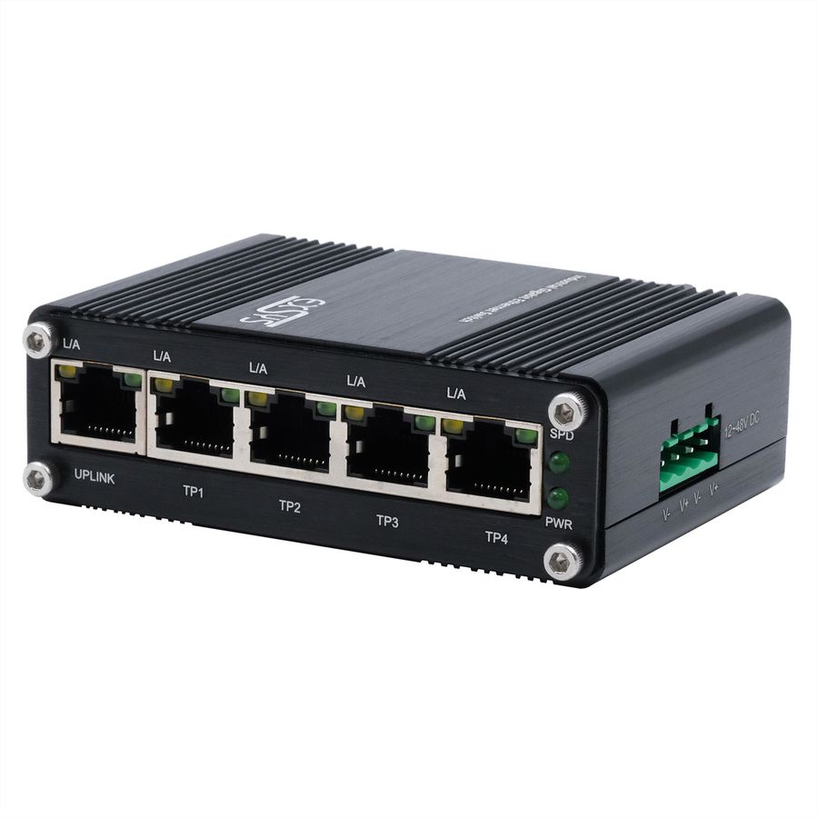 EXSYS EX-62020 5-Port Industrie Ethernet Switch