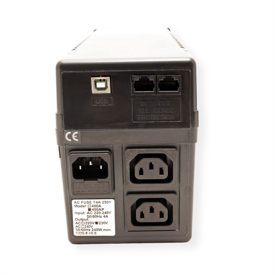 VALUE UPS 400 -  Line Interaktive USV mit USB Port