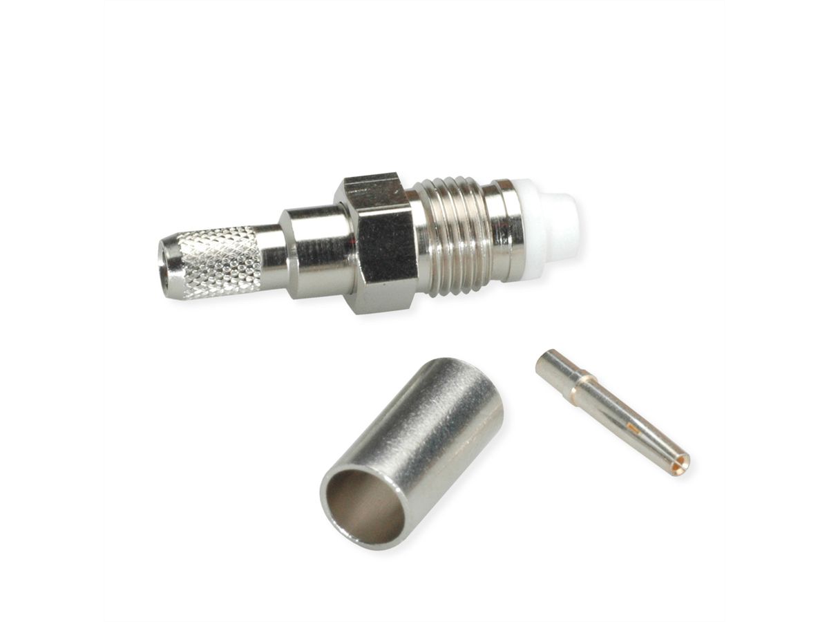 TELEGÄRTNER FME-Kabelbuchse crimp für RG-58C/U