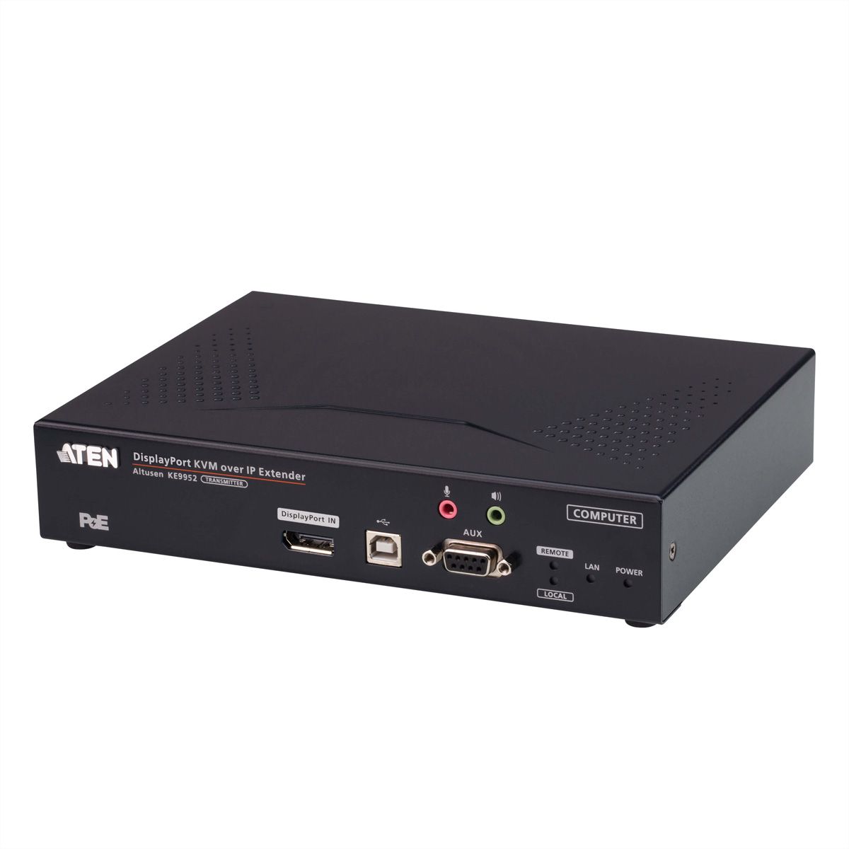 ATEN KE9952T 4K DP KVM over IP Extender mit PoE Transmitter
