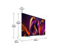 Hisense TV 100E77NQ PRO , 100", 4K, QLED, 120Hz