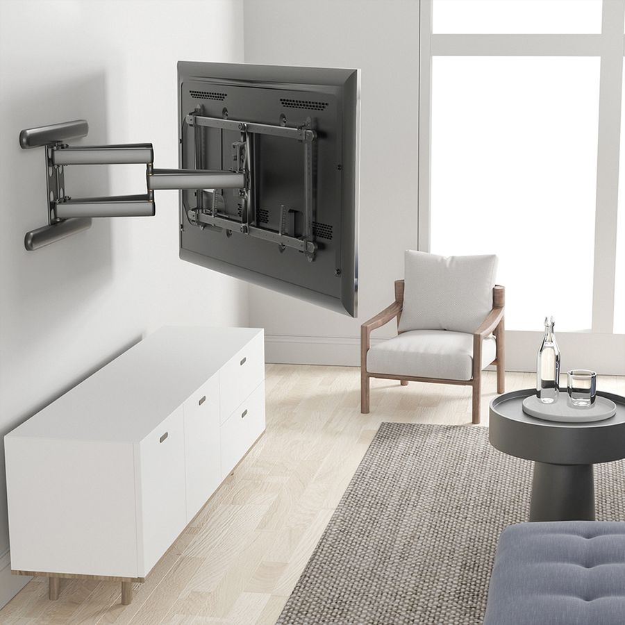 ROLINE PREMIUM TV-Wandhalterung, hoch-flexibel, 37-80 Zoll, bis 70 kg