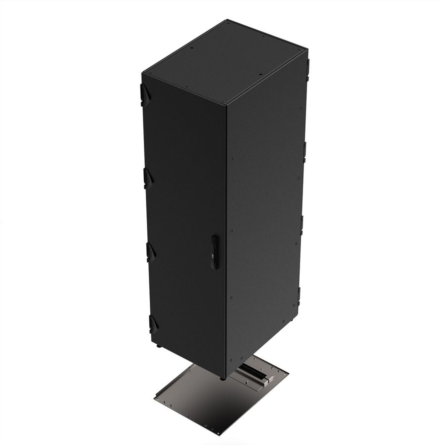 SCHROFF BODENPLATTE 600B 1000T EMC KABELEING.