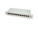 ROLINE 10"-Patchpanel 12 Ports, Kat.6A (Class EA), geschirmt