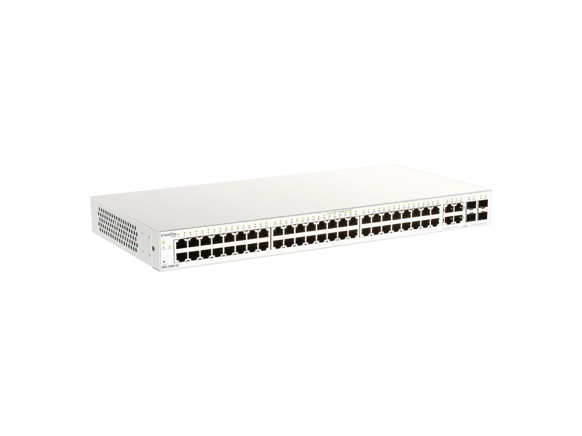 D-Link DBS-2000-52 Gigabit Switch 52-Port Nuclias Cloud Managed Layer2