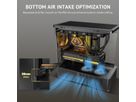 ANTEC Constellation C6 Curve Air PC Gehäuse ATX Midi Tower, schwarz