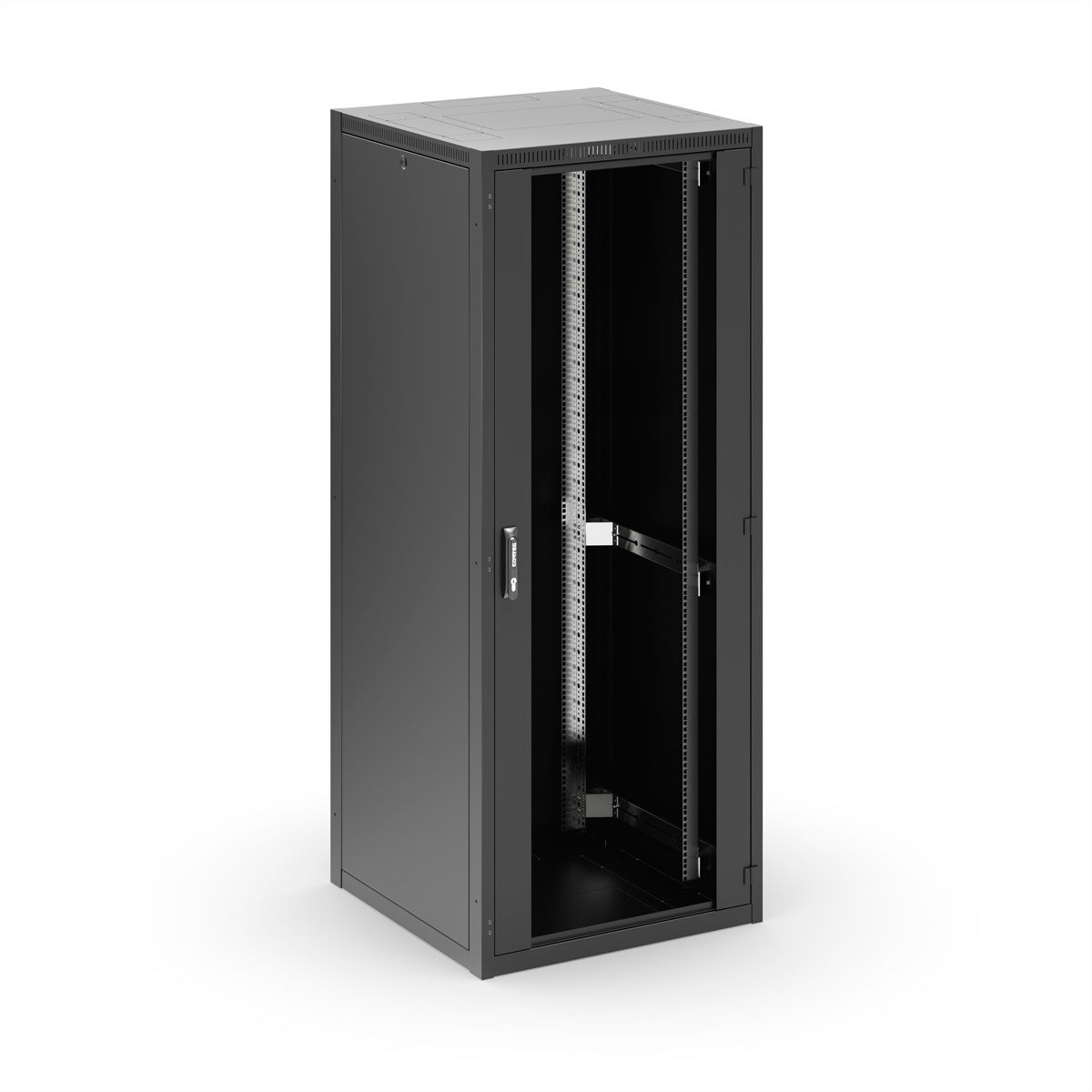 CONTEG RI7 ISeven IT-Schrank 42 HE, 800 x 1000mm, schwarz