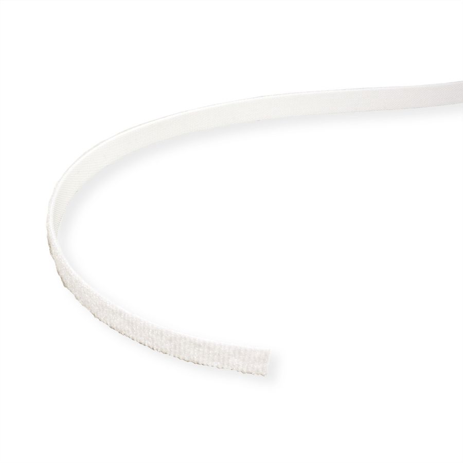 VELCRO® One Wrap® Band 10 mm breit, weiß, 25 m
