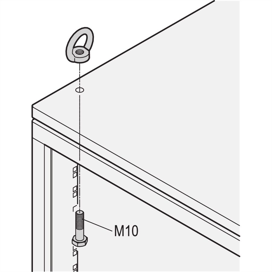 SCHROFF Kranösen - KRANOESEN SATZ M10 4STK