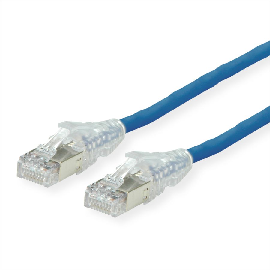 DÄTWYLER Patchkabel Cat.6A (Class EA) S/FTP, CU 7702 flex LSOH, AMP v2, blau, 5 m