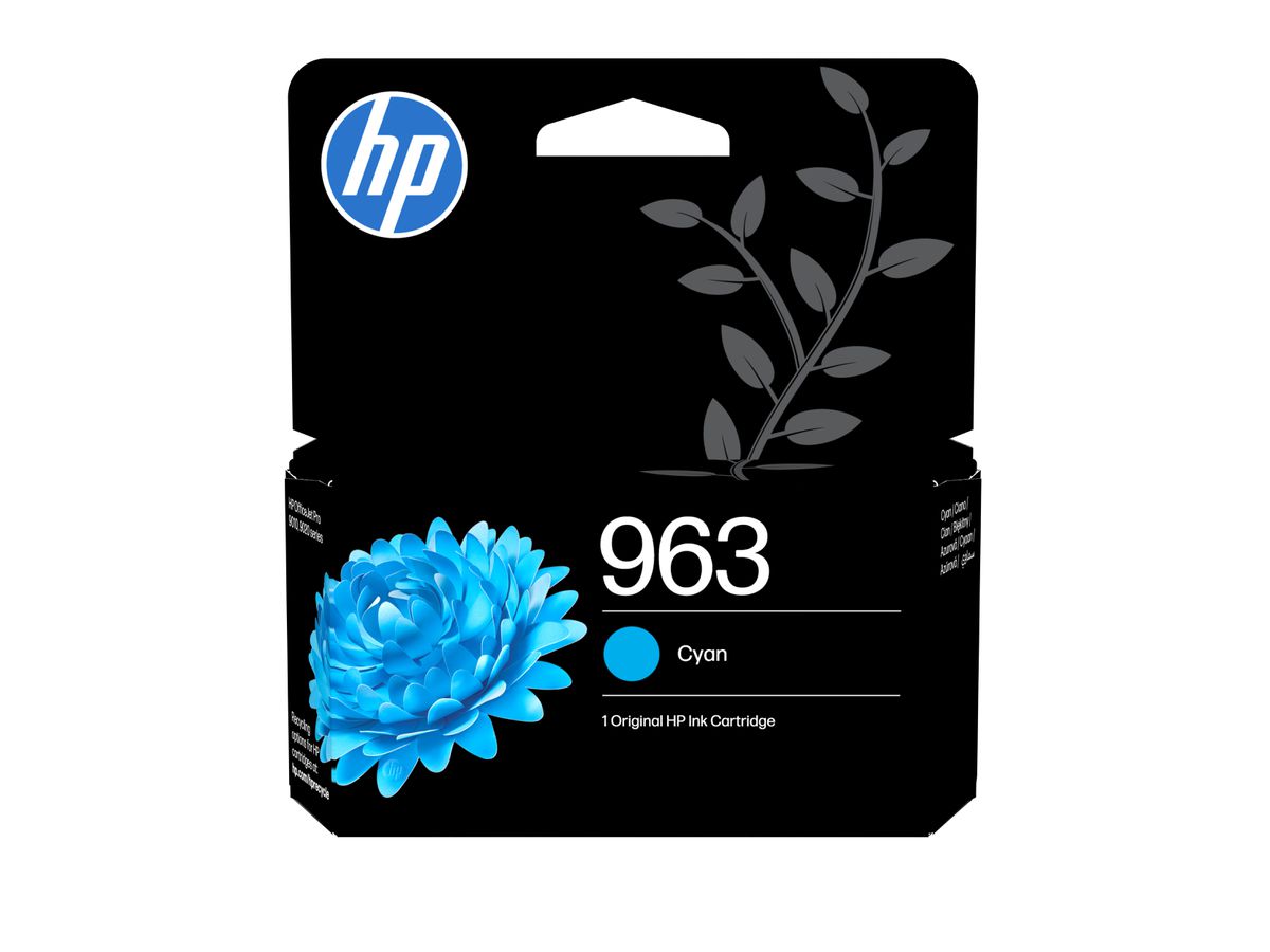 HP 963 Cyan Original Druckerpatrone