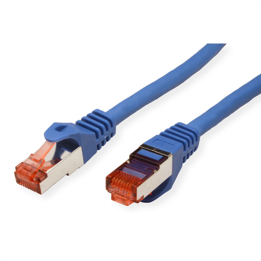 ROLINE Patchkabel Cat.6 S/FTP (PiMF), Component Level, LSOH, blau, 5 m