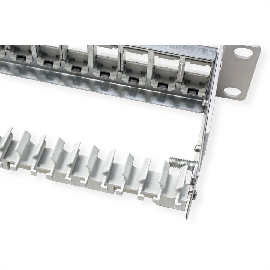 METZ CONNECT 19"-Panel 1HE Modulträger leer für 24 Module (E-DAT oder C6A)