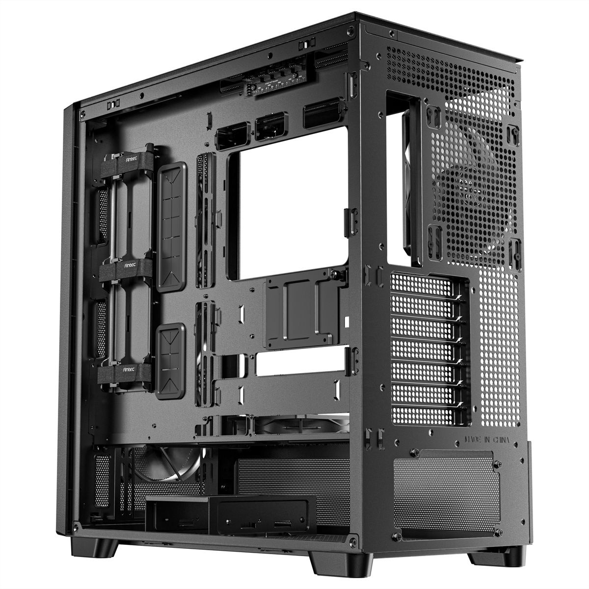 ANTEC Flux SE ATX Midi Tower PC Gehäuse, schwarz