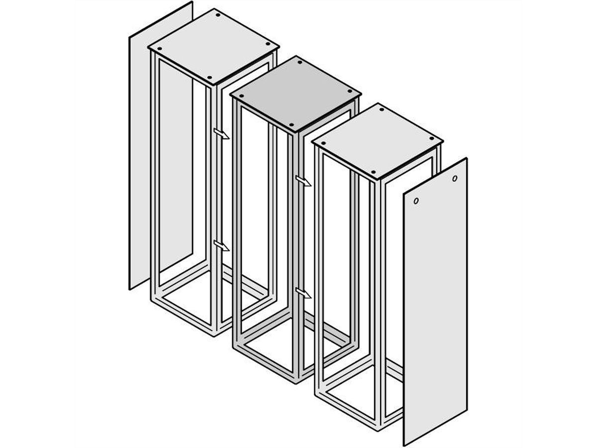 SCHROFF Anreihsatz IP 55 - ANREIHSATZ IP55 VSTAR