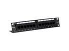 TRENDnet TC-P12C6 Patch Panel, 12-Port Cat. 6 Unshielded