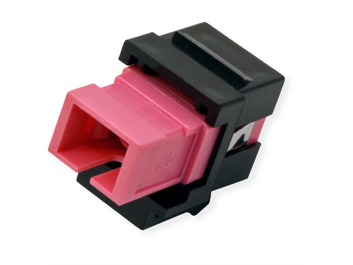 ROLINE Keystone LWL-Adapter SC/SC Simplex, Multimode, OM4
