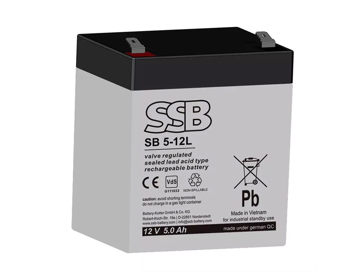 Spezialbatterie für USV 12V 05Ah