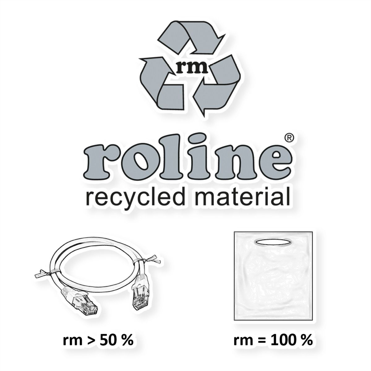 ROLINE RM DisplayPort Kabel, v1.4, DP ST - ST, schwarz, 2 m