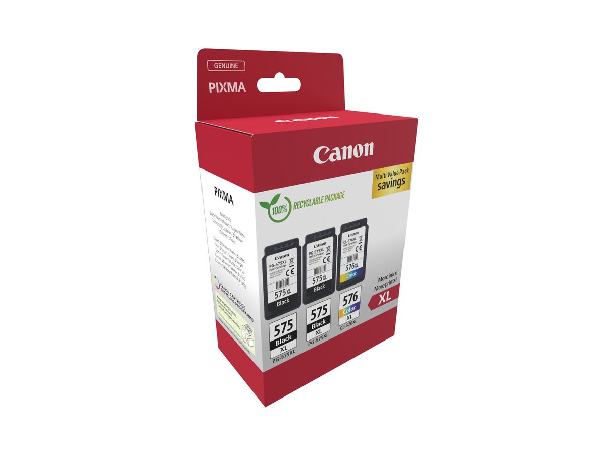 Canon PG-575XLx2/CL-576XL Triple Pack