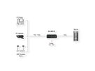 EXSYS EX-60310 PoE+ Gigabit Injektor 60W