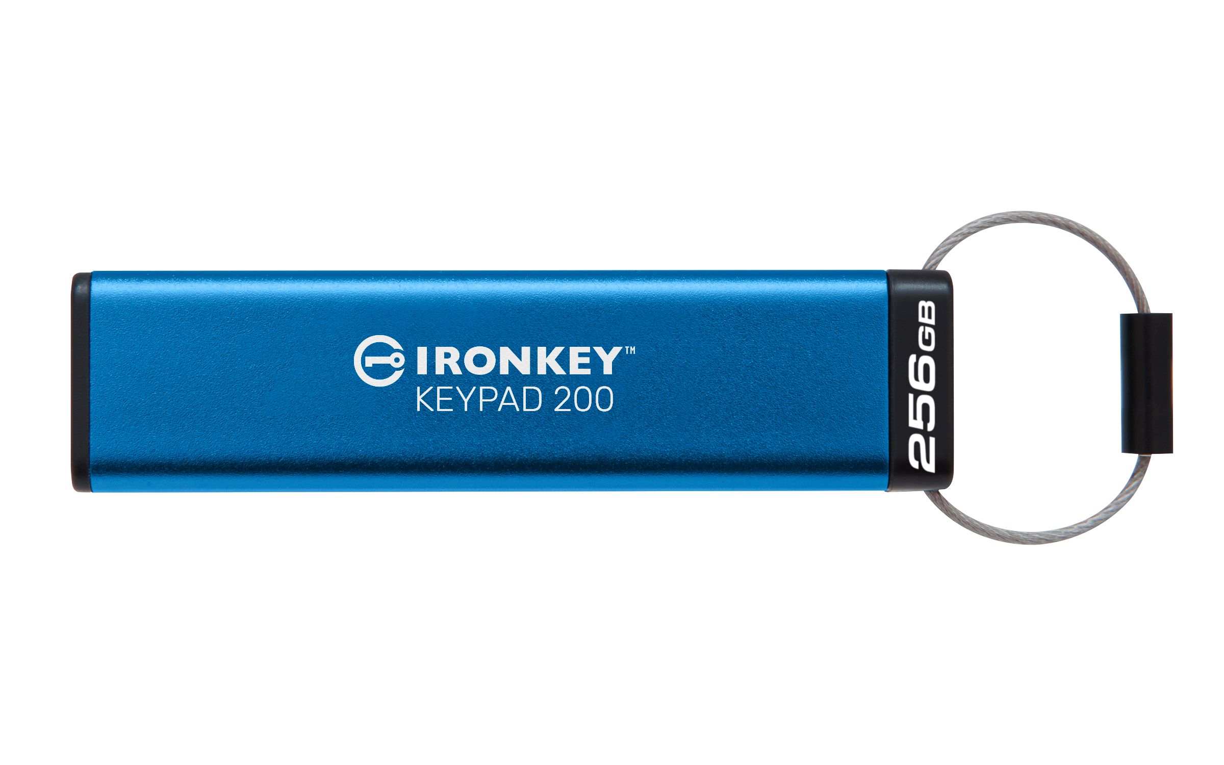 Kingston Technology IronKey 256GB Keypad 200, FIPS 140-3 Lvl 3 (ausstehend) AES-256 Verschlüsselung