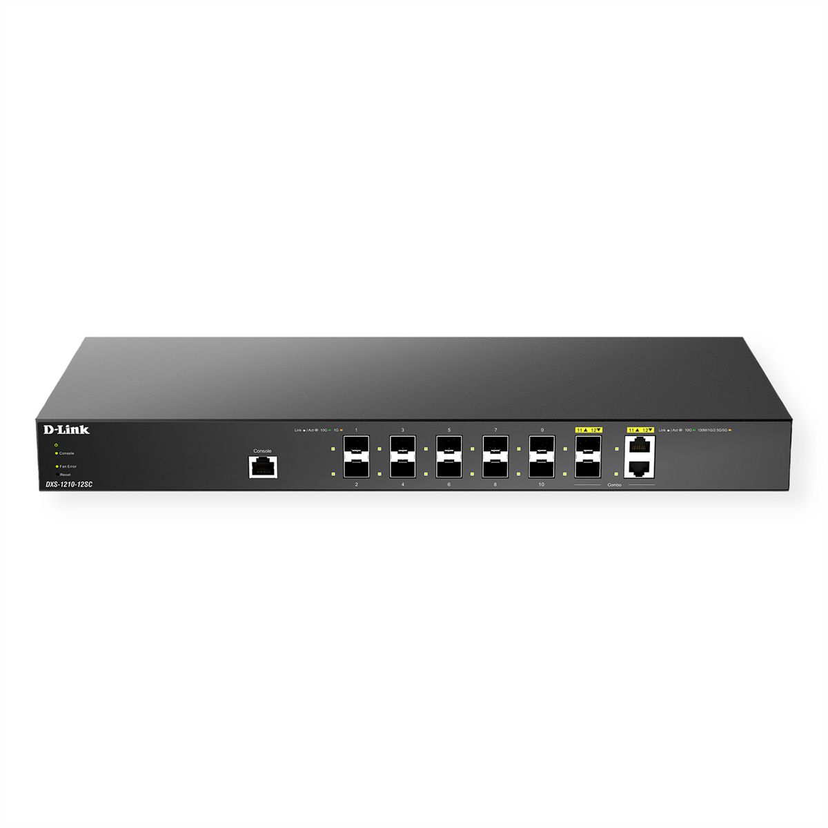 D-Link DXS-1210-12SC 10G SFP+ Switch 12-Port Smart Managed 2x Combo
