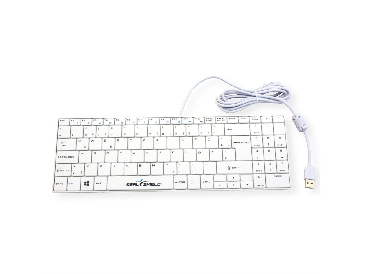 SEAL SHIELD Tastatur Clean Wipe white, SSKSV099DE
