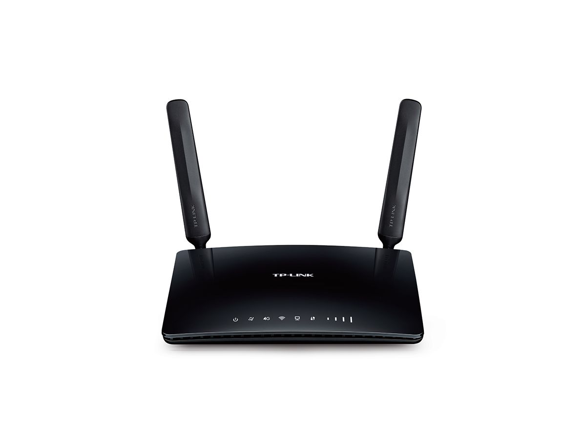 TP-LINK Archer MR200 WLAN-Router Dual-Band (2,4 GHz/5 GHz) Schnelles Ethernet 3G 4G Schwarz