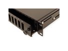 VALUE 19"-Spleißbox leer 1 HE, 24x SC DX / LC 4-fach, ausziehbar