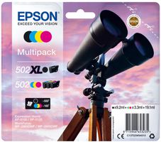Epson 502 XL Tonerkartusche 4 Stück(e) Kompatibel Schwarz, Cyan, Magenta, Gelb