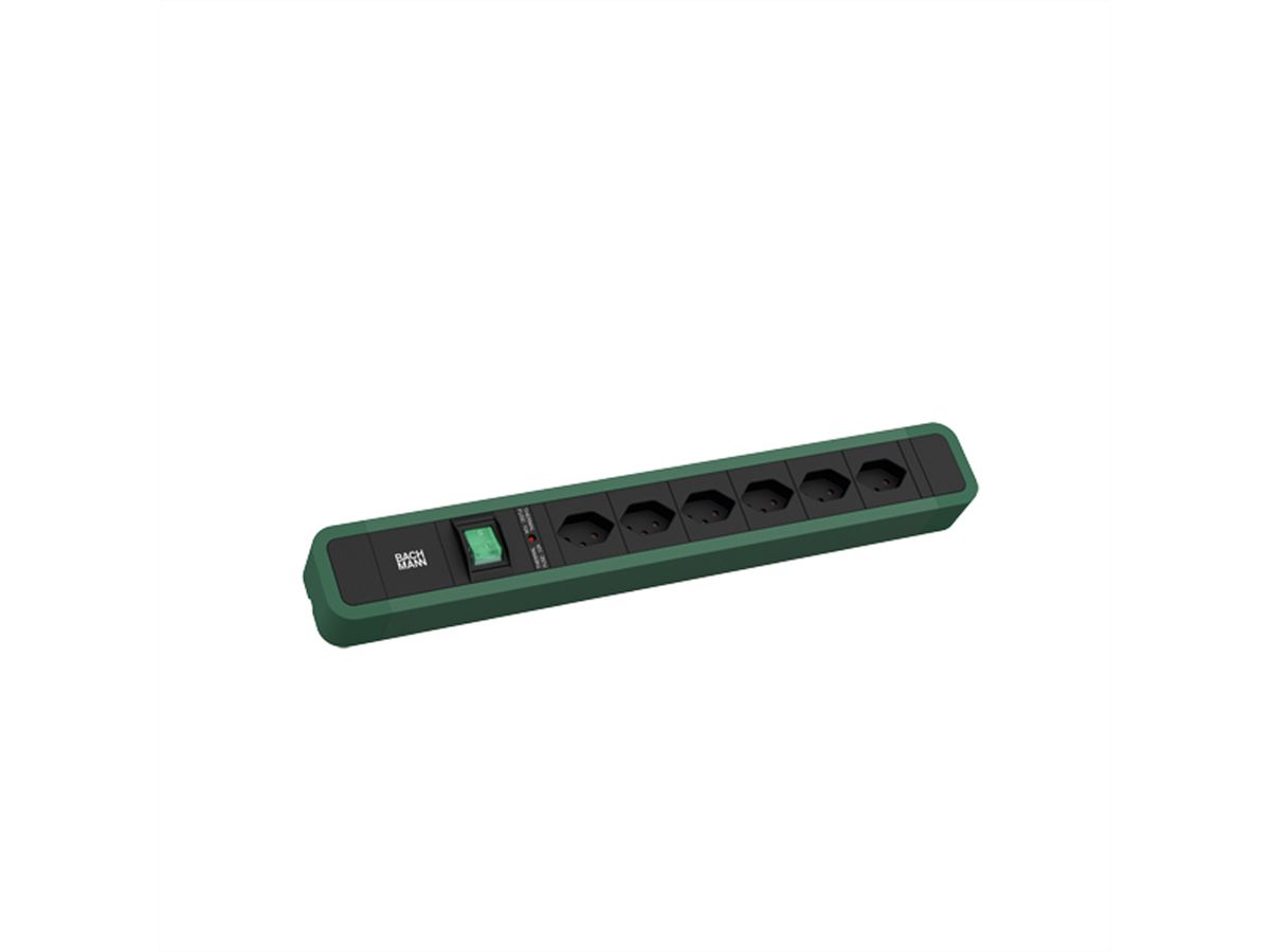 BACHMANN PRIMO 2 6xCH T13 1xSchalter 2,0m T12 RAL6028