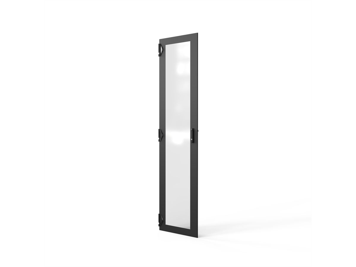 SCHROFF TUER GLASS 2200H 600B IP20 1PT