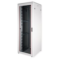 ROLINE 19-Zoll Netzwerkschrank Pro 47 HE, 800x800 BxT Glastür grau