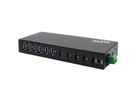 EX-12290HMS 10 Port USB 3.2 Gen 2x1 Metall HUB, mit 4x USB-C und 6x USB-A 3.2 Gen 1 Ports