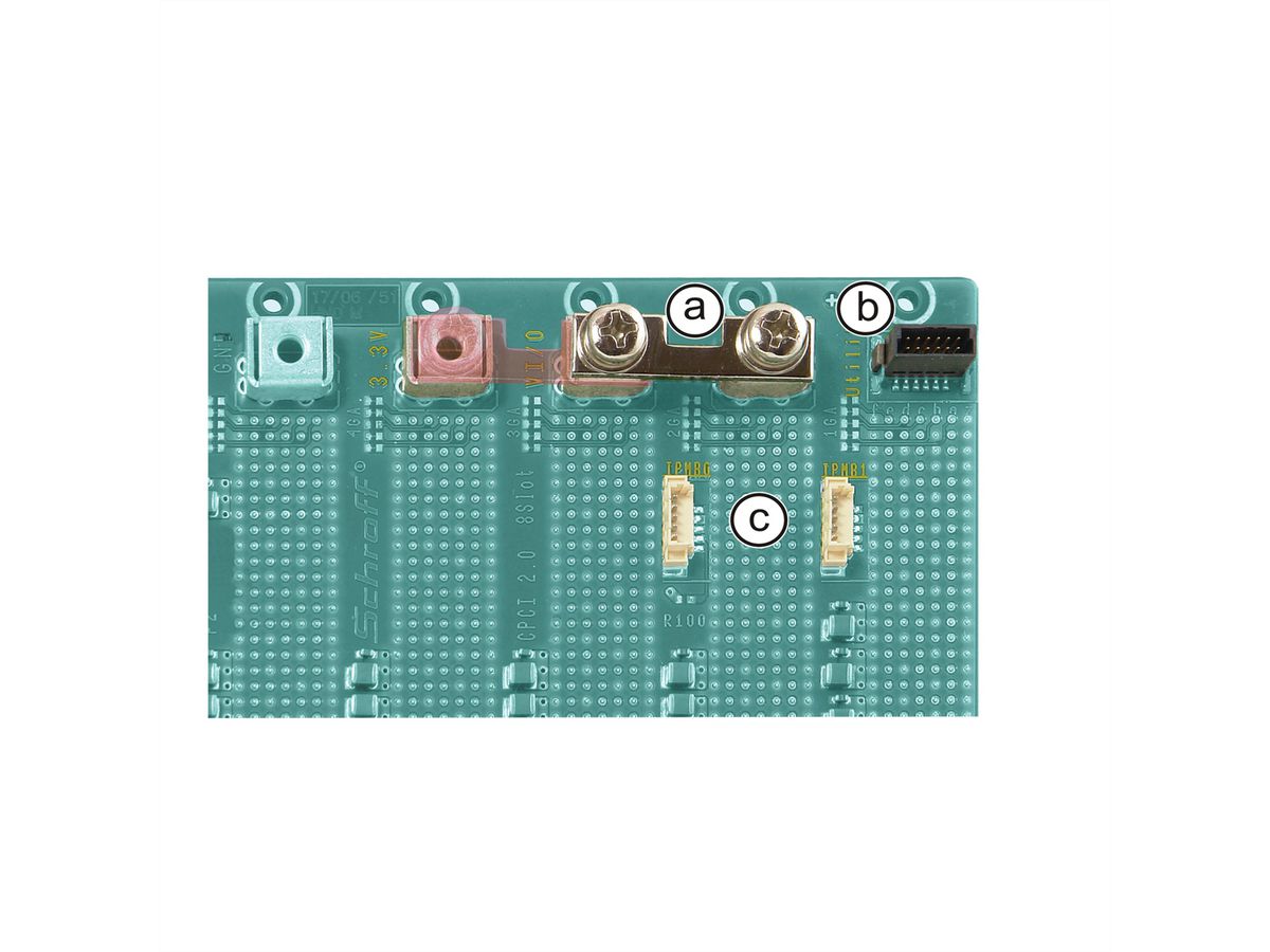 SCHROFF BUSPL. 6SL 6HE CPCI R 64 3V3