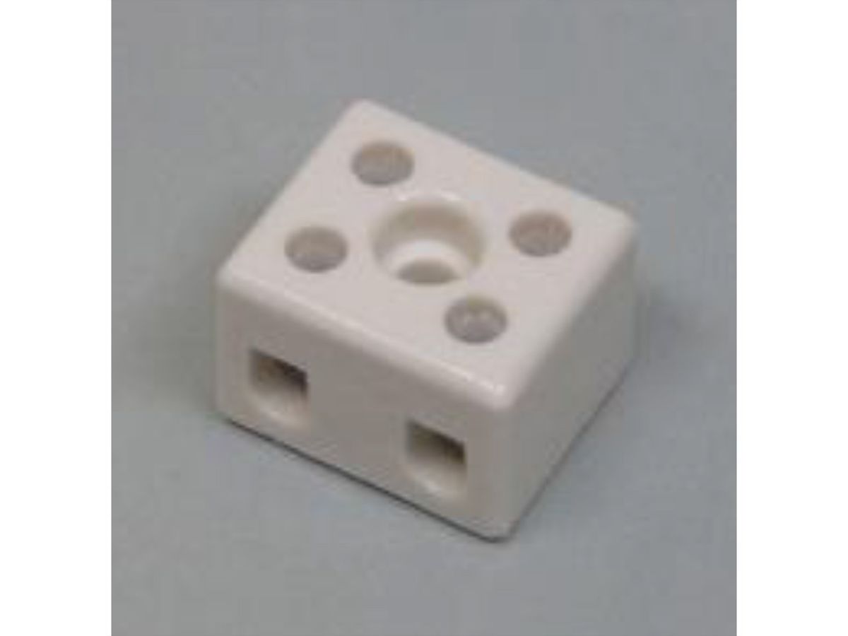 BACHMANN Keramik-Buchsenklemme 4mm² 2-polig