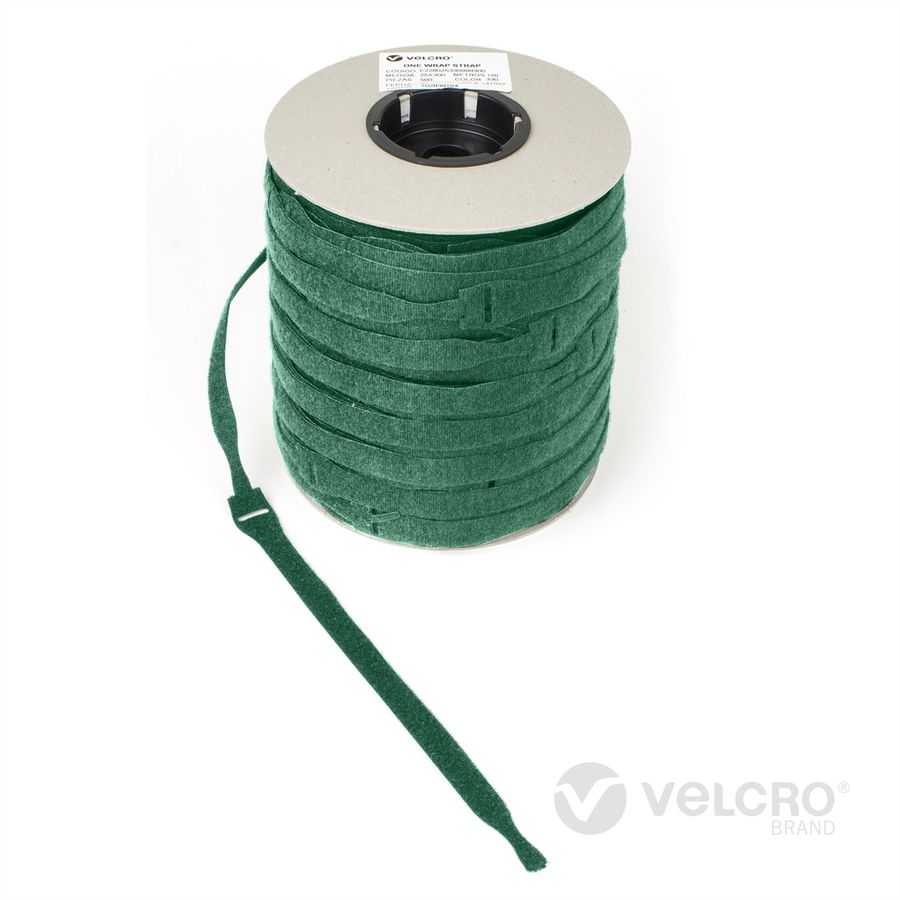 VELCRO® One Wrap® Strap 25mm x 300mm, 750 Stück, grün