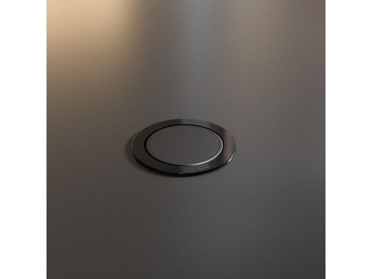 BACHMANN ELEVATOR2 1xUK, 1xUSB C/C 45W RAL9005 L=2,0m UK13A