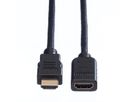 VALUE HDMI High Speed Verlängerungskabel, mit Ethernet, ST-BU, 1 m