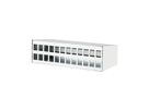 METZ CONNECT Keystone AP-Gehäuse 24 Port reinweiss RAL9010