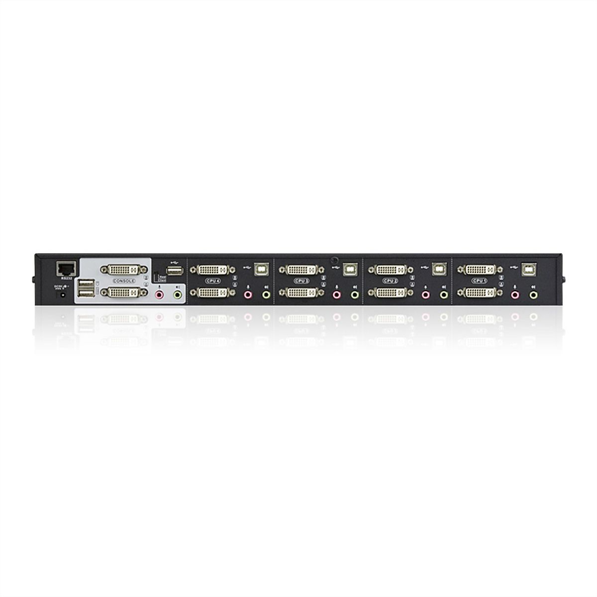 ATEN CS1644A KVM Switch Dual-View DVI, USB, Audio, 4 Ports