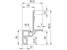 SCHROFF GEST.SL19"34HE 553B1000T 7021