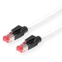 DRAKA Patchkabel Cat.6 (Class E) S/FTP, UC900 TM21, LSOH, grau, 0,5 m