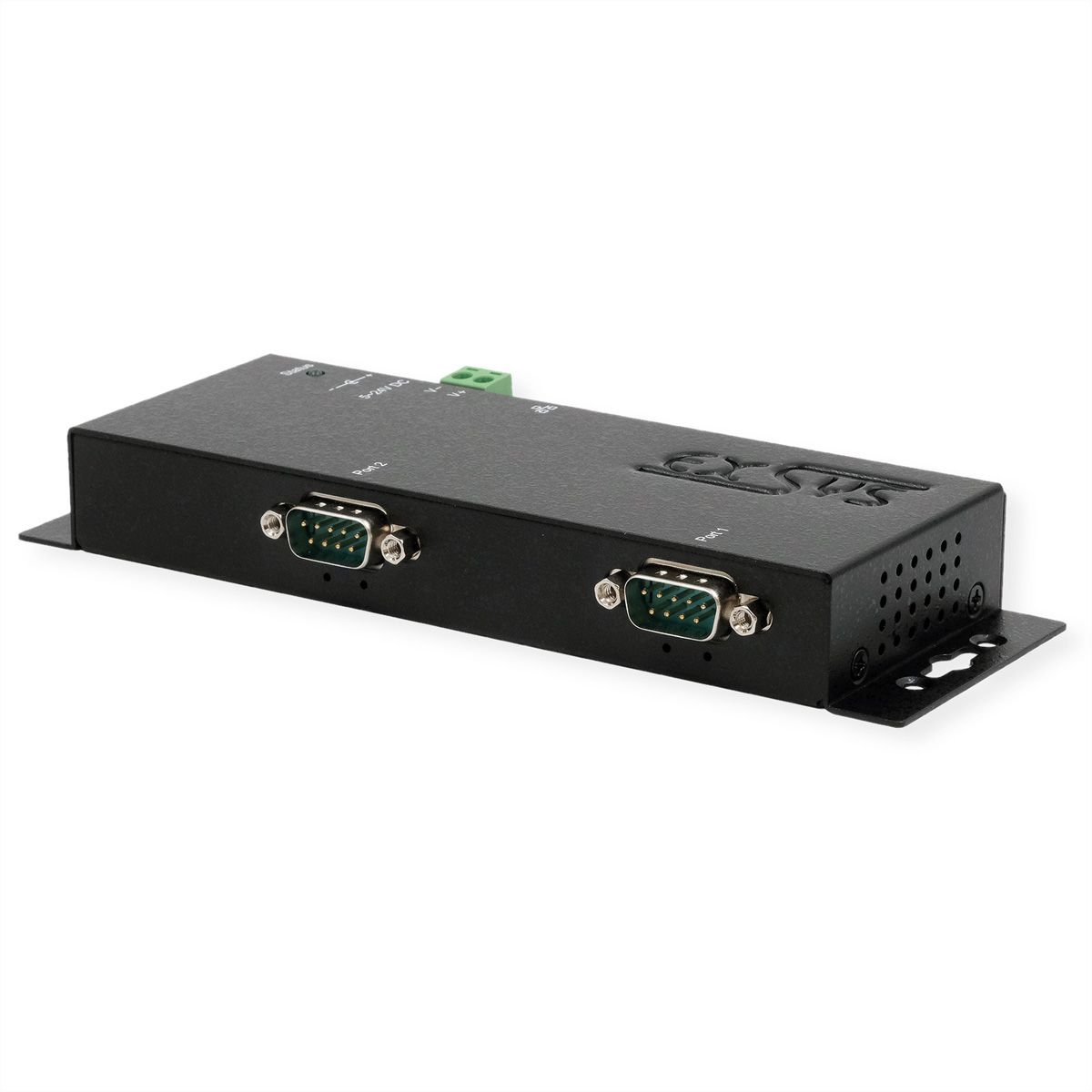 EXSYS EX-6112-2 Ethernet zu Seriell 2 x RS-232 mit 9 Pin Stecker