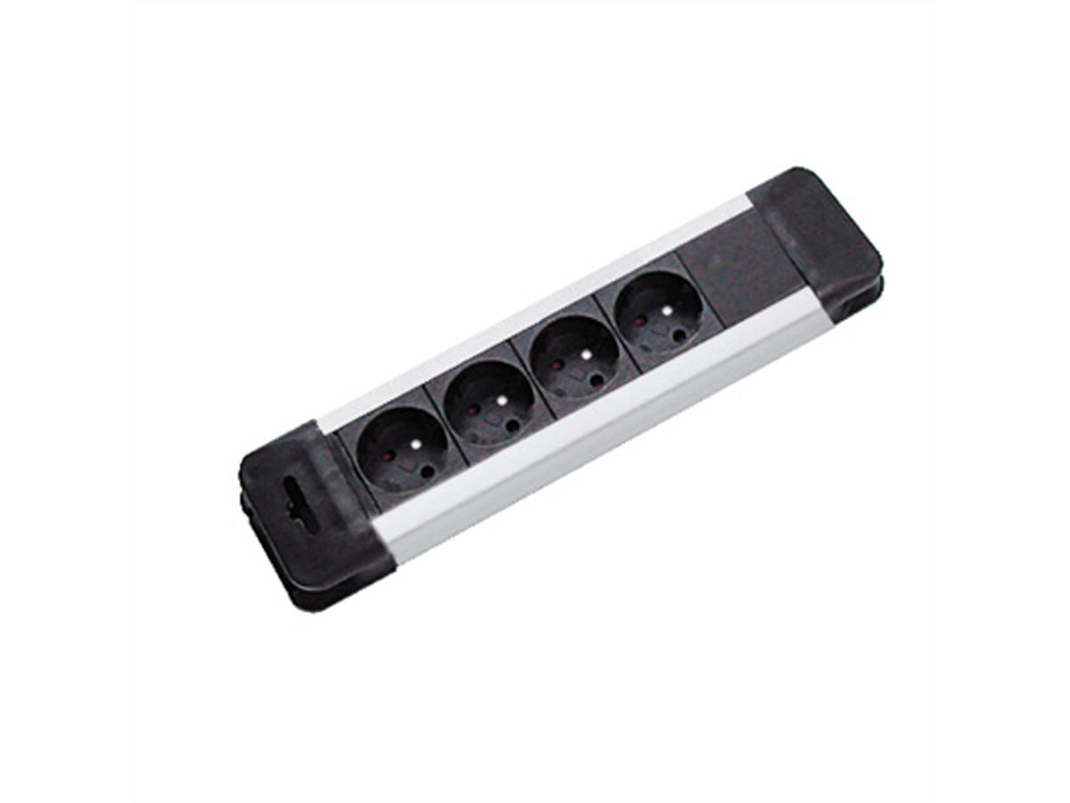 BACHMANN Steckdosenleiste Connectus, 4x 2P+T, UTE, 2 m