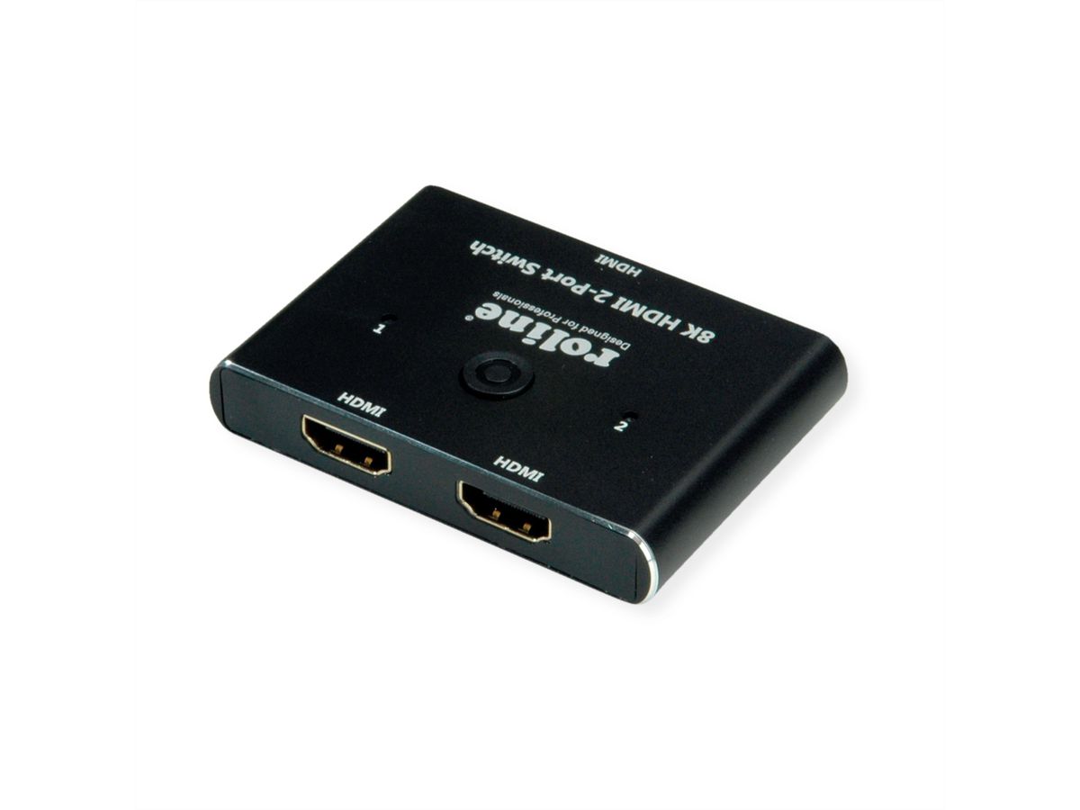 ROLINE 8K HDMI Switch, 2-fach