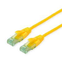 ROLINE RM Patchkabel Cat.6A UTP, gelb, 15 m