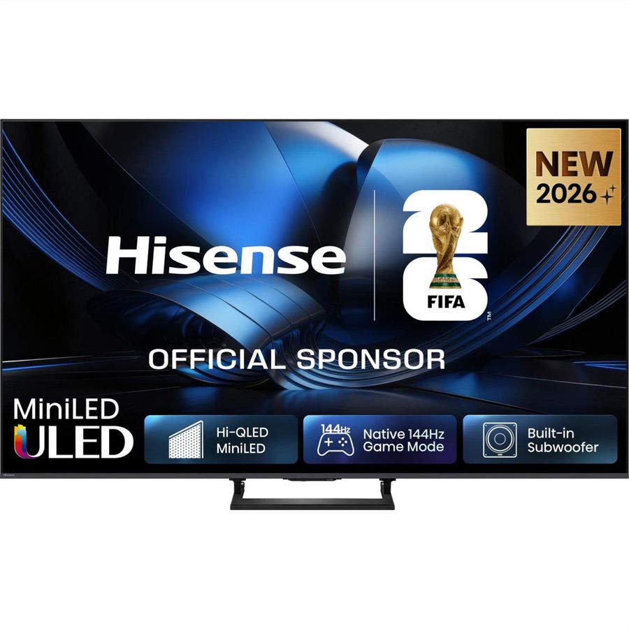 Hisense TV 55U7SE 55", Mini-LED 4K, 144Hz, 1300 Nits