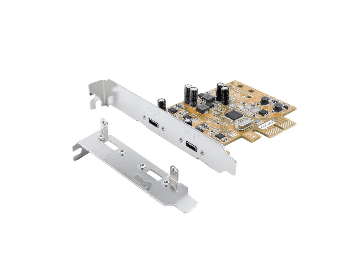 EXSYS EX-12003 USB 3.2 Gen2 PCIe 2x C-Ports